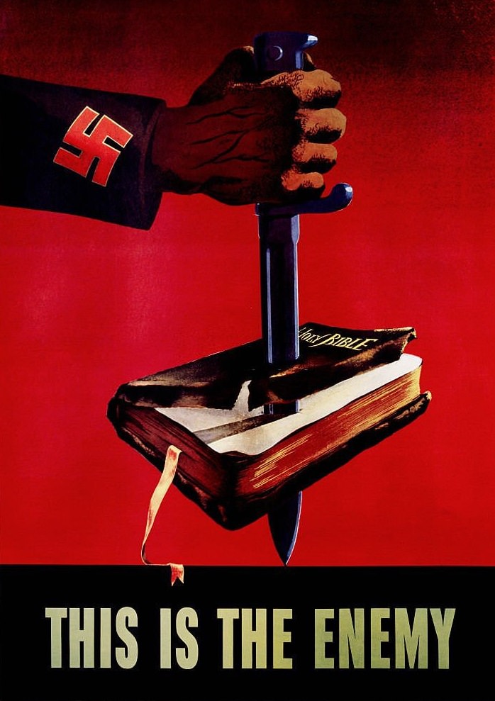 #38 This is the Enemy Poster by Barbara Marks