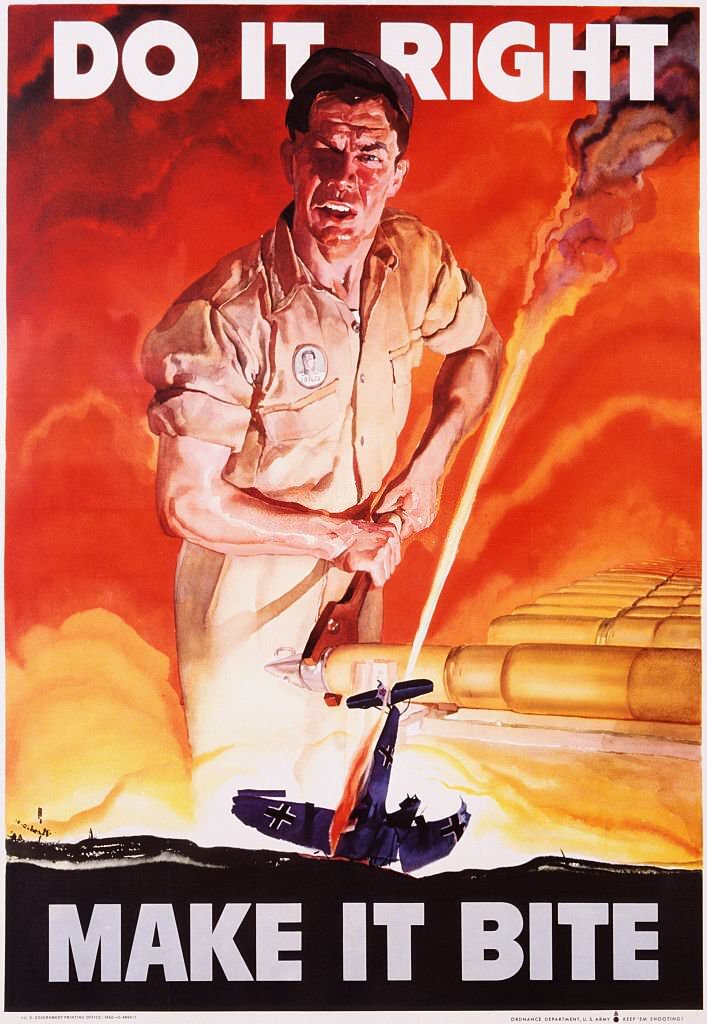 #85 Do It Right, Make It Bite Poster by Cecil Calvert Beall