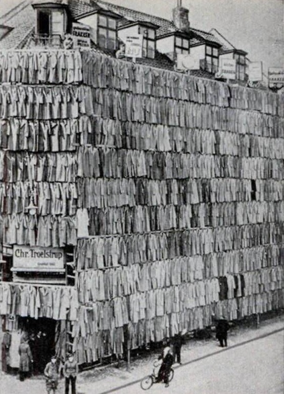 In the winter of 1936, a clothier in Denmark came up with an odd but effective sales scheme