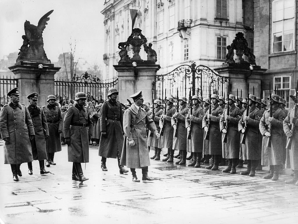 #42 The German occupation of Bohemia and Moravia.