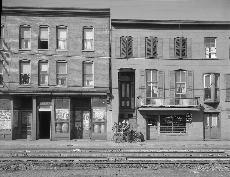 #7 Houses near the railroad tracks. Hagerstown, Maryland
