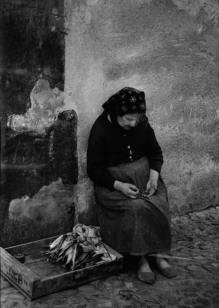 #12 SellerA Portuguese fish seller.