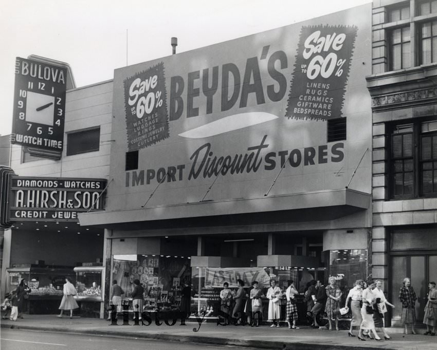 #41 Beyda’s Import Discount Store, 1957