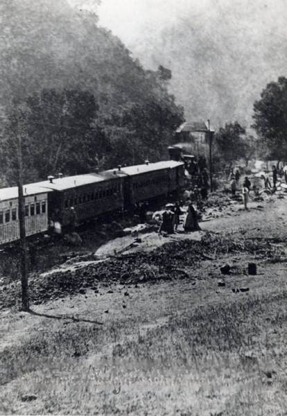 #14 Niles Canyon railroad, 1870s
