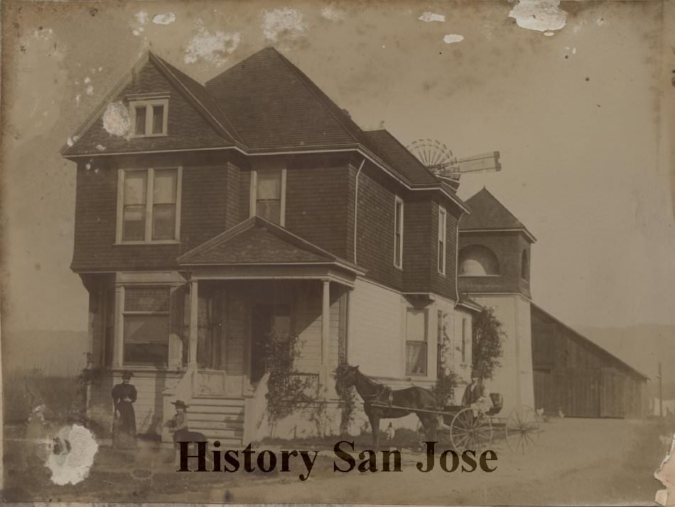 #99 Singleton Home on Senter Road, 1895
