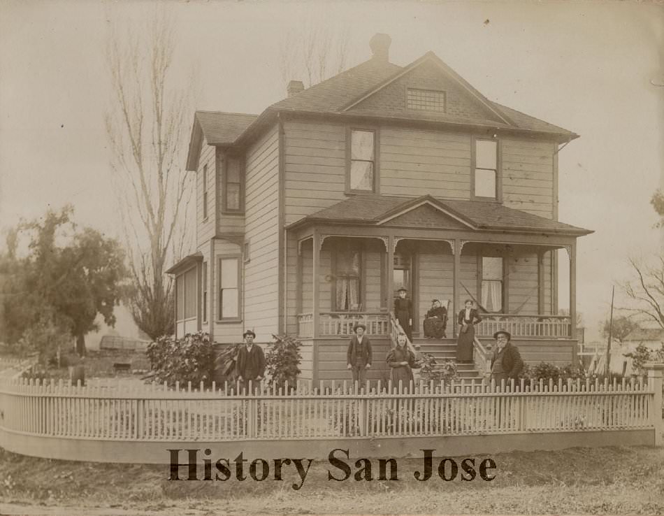 #109 possibly the Hellyer Home, 1895