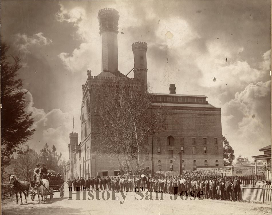 #120 Fredericksburg Brewery & Employees, 1895