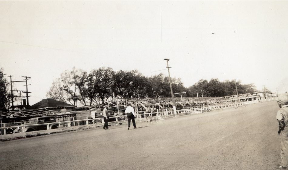 #81 Bicycle race track, 1933