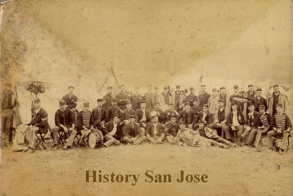 #129 California State Militia, 1890