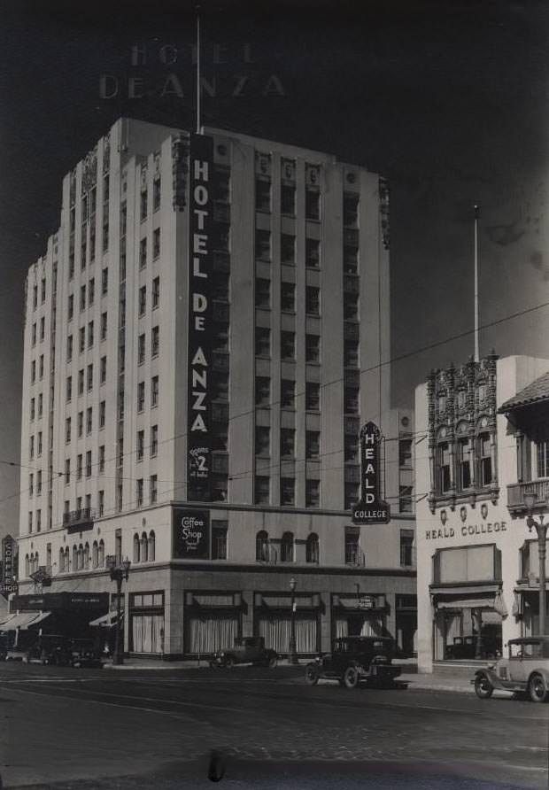 #85 Hotel De Anza, 1934