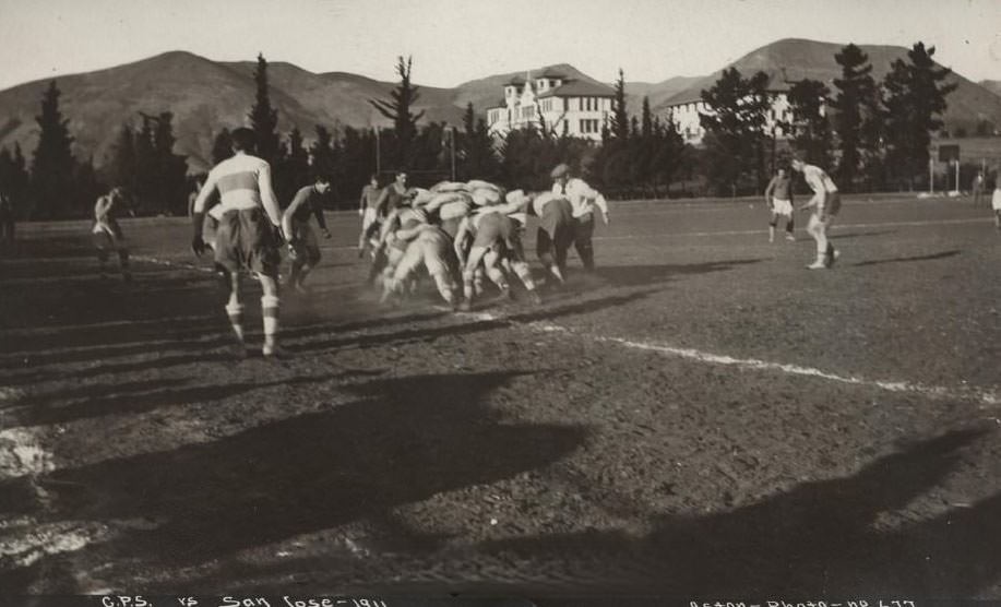 #13 C.P.S. (California Pacific School) vs. San Jose, 1911