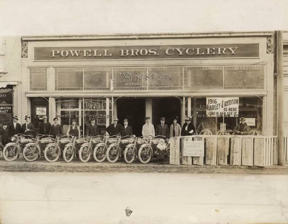 #144 Powell Bros. Cyclery, 1915