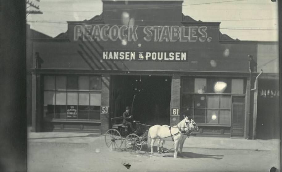 #149 Peacock Stables, Hansen & Poulsen, 1908