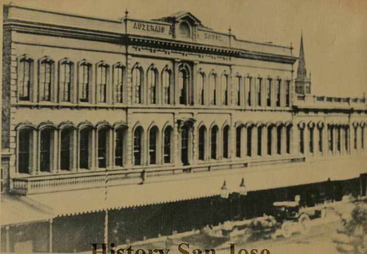 #167 Auzerais House, 1890