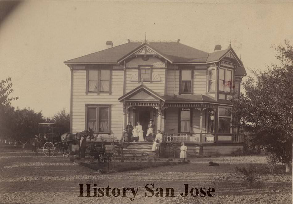 #8 Willnettie Ranch, San Jose, 1892