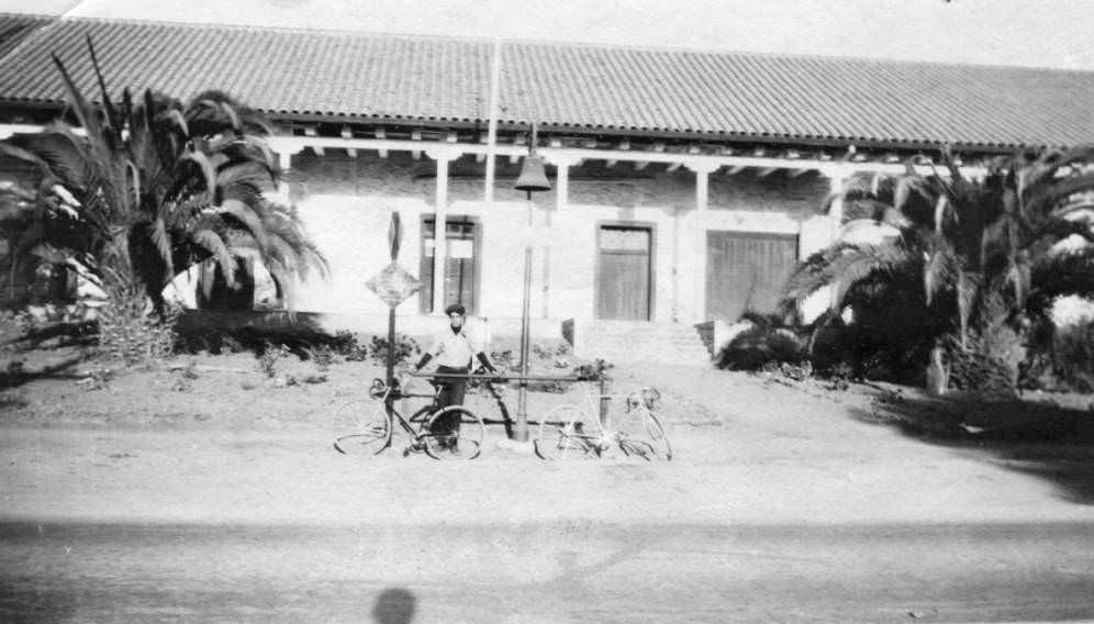 #156 Laurence Higuera at Mission San Jose, 1914