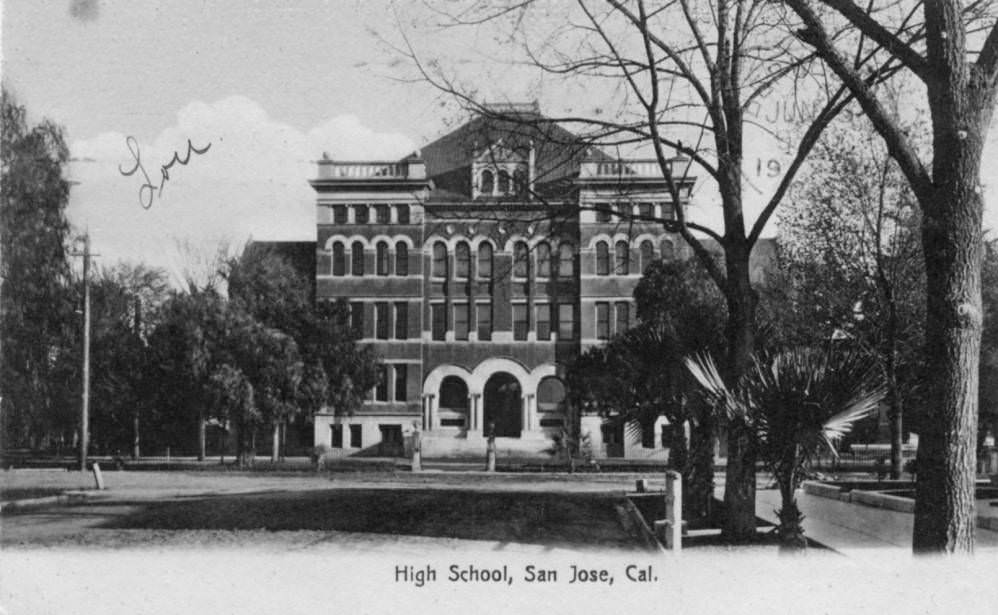 #175 San Jose High School, 1898
