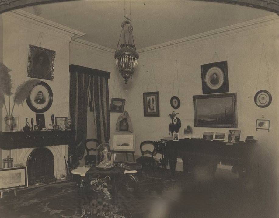 #35 Grandmother Bray’s living room, 1860