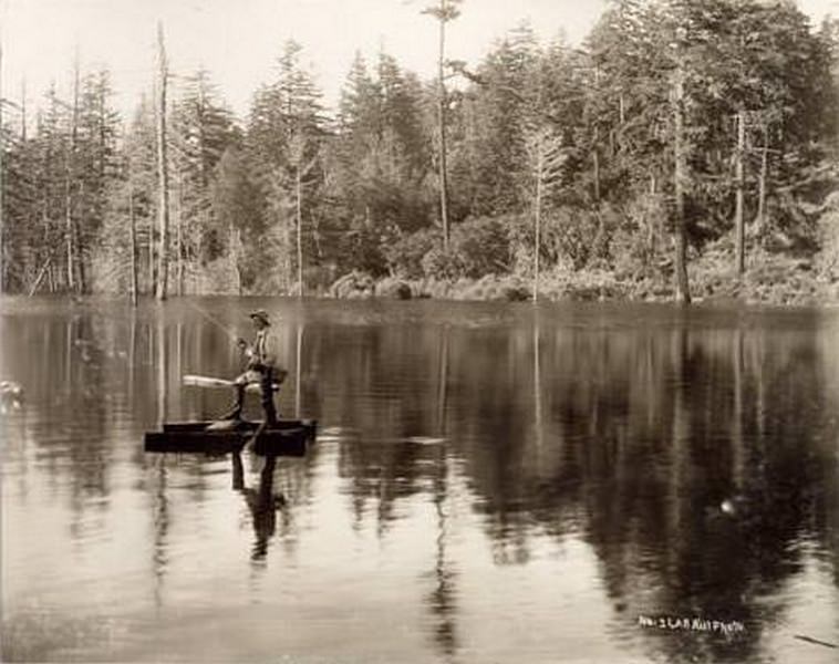 #178 Trolling with a Wilson Spoon for Trout, Big Creek Dam, 1901