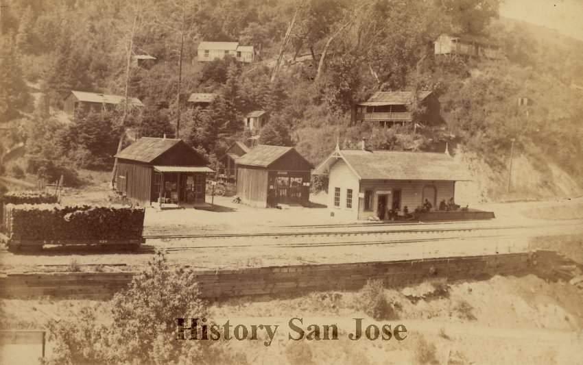 #190 Laurel Station, 1890