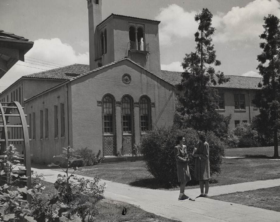 #37 Home Economic Building, Dwight Bentel Hall, San Jose State, 1942