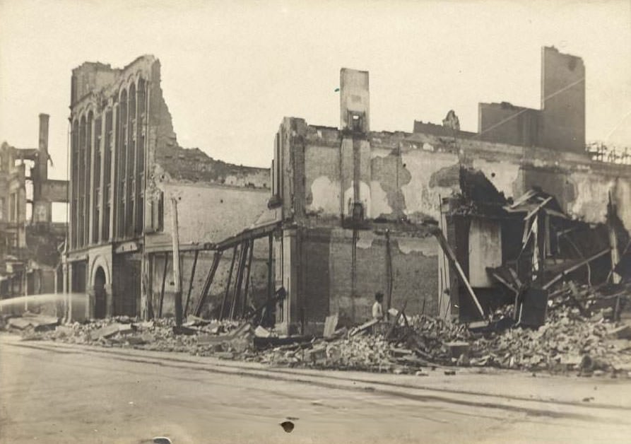 #3 San Fernando & Second Street, San Jose, 1906