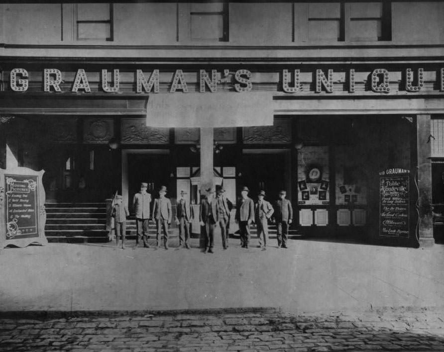 #201 Grauman’s Unique Theatre, 1903