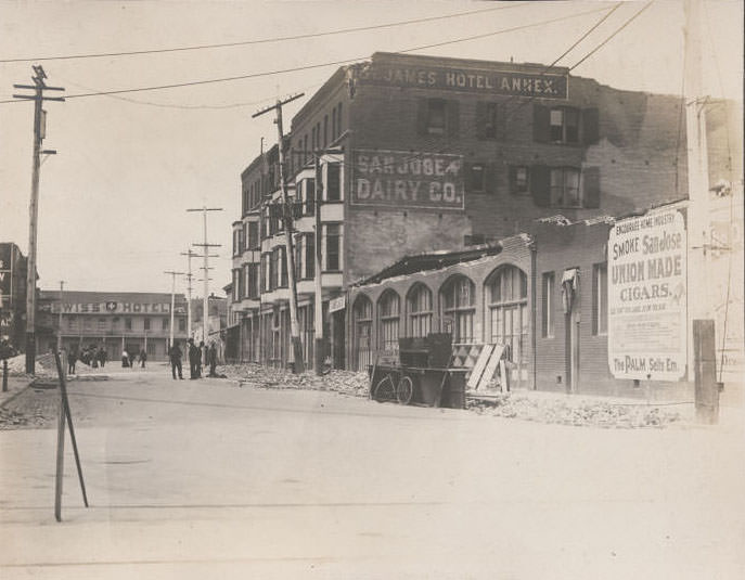 #212 St. James Annex, St. John’s St. San Jose, 1906
