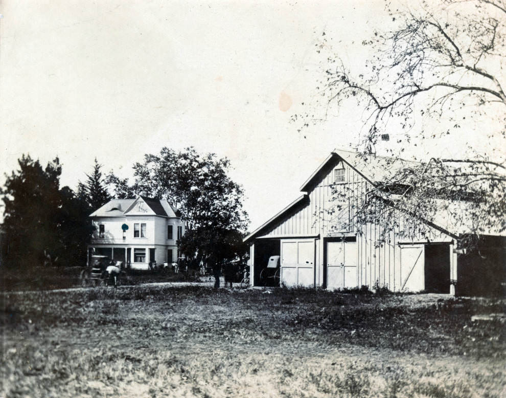 #216 McGlincy house and barn, 1896