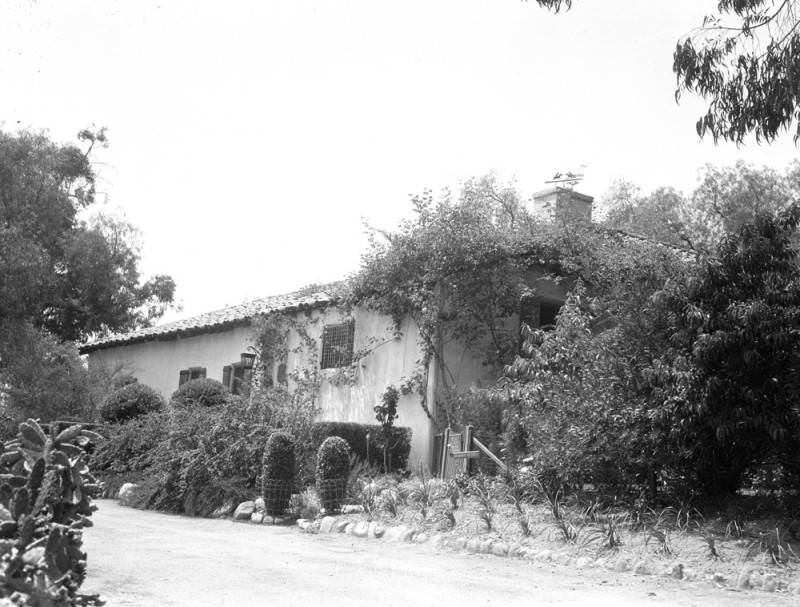#124 Casa Flores adobe, South Pasadena, 1936