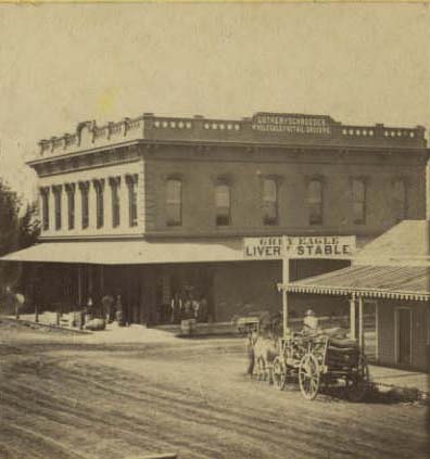 #6 Businesses on Market Street, 1860