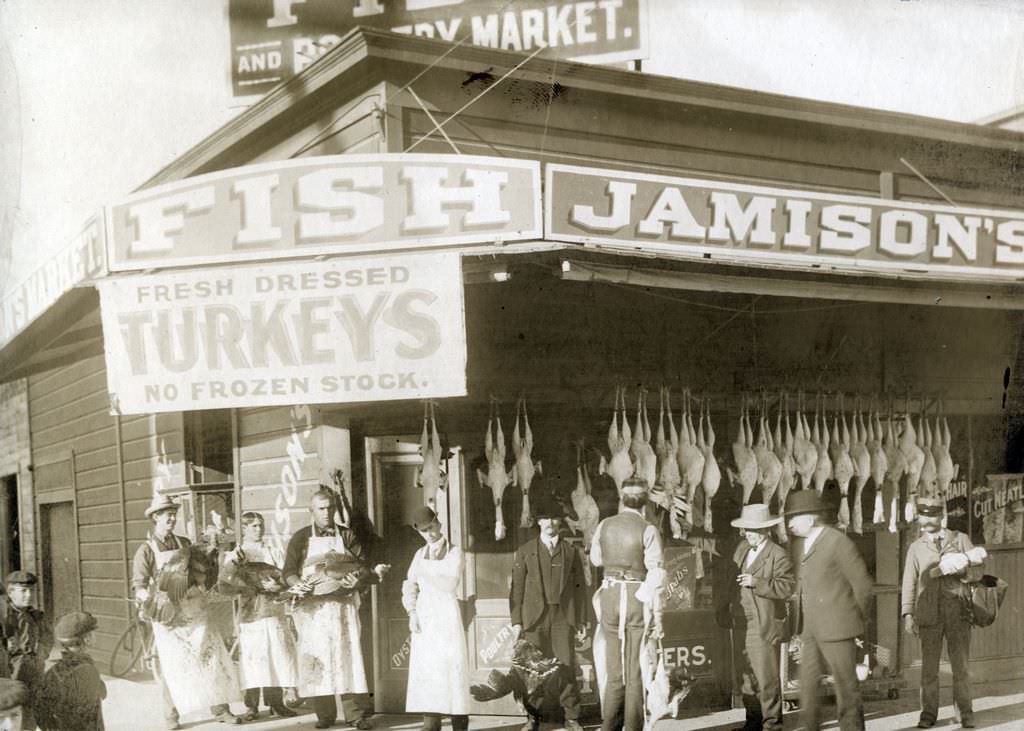 #226 Jamison Fish Market, 1898