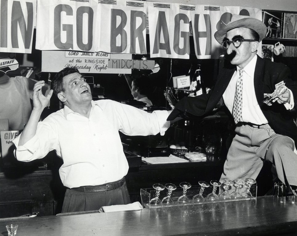 #126 St. Patrick’s Day at the Ringside Bar, 1953