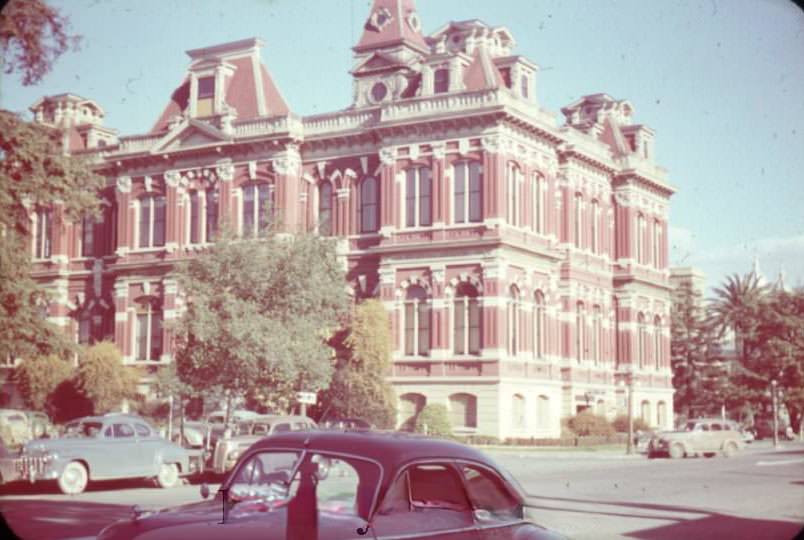#19 Former city hall location at West San Antonio and South Market Street, 1949
