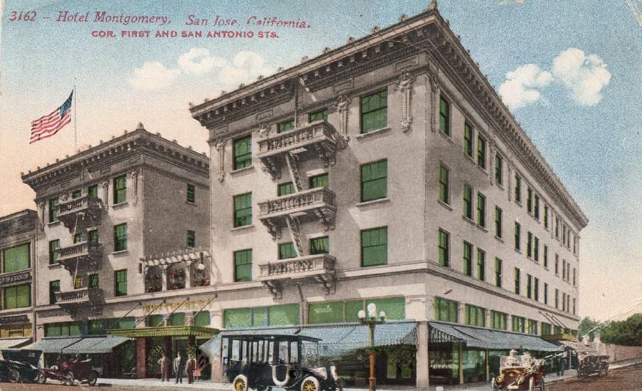 #7 Hotel Montgomery, San Jose, 1913