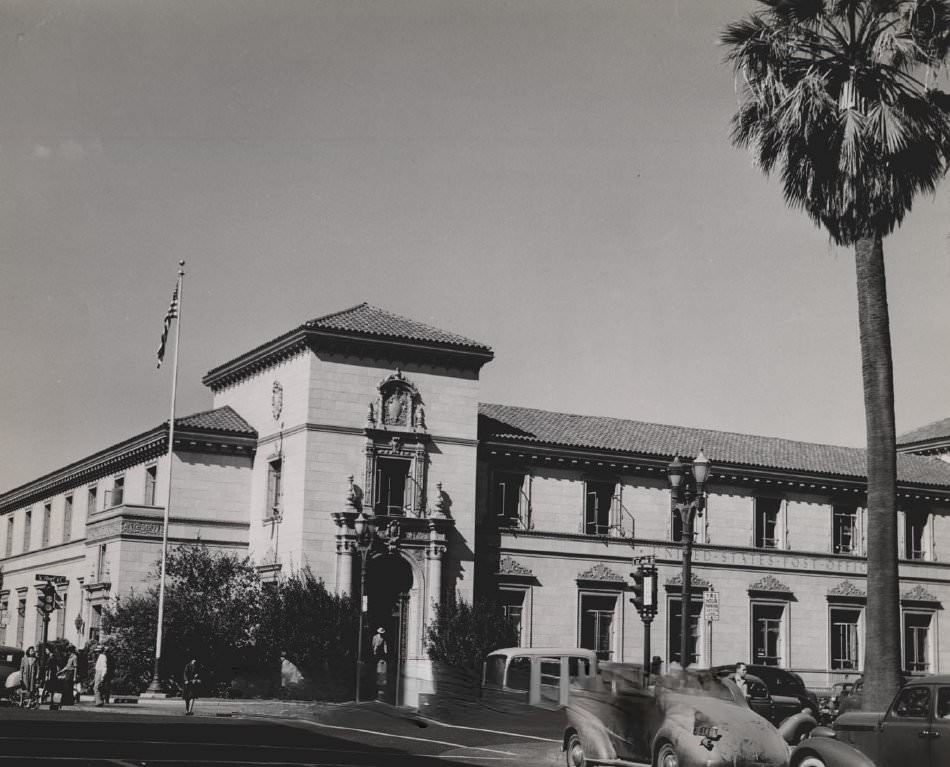 #95 U. S. Post Office, North First Street and St. John, 1944