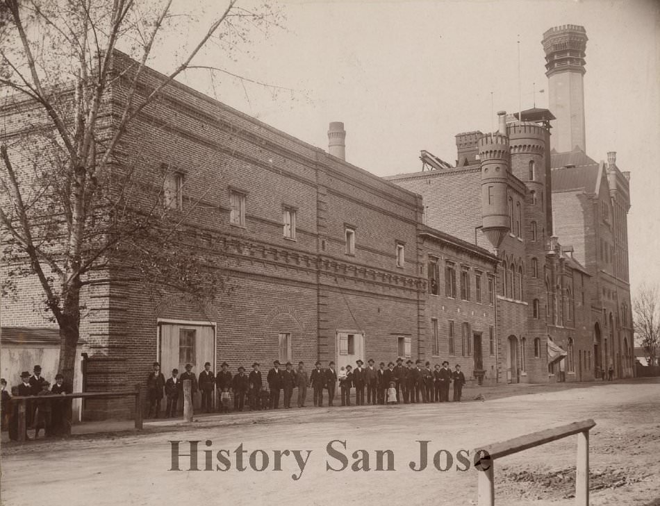 #31 Fredericksberg Brewery Crew, San Jose, 1895