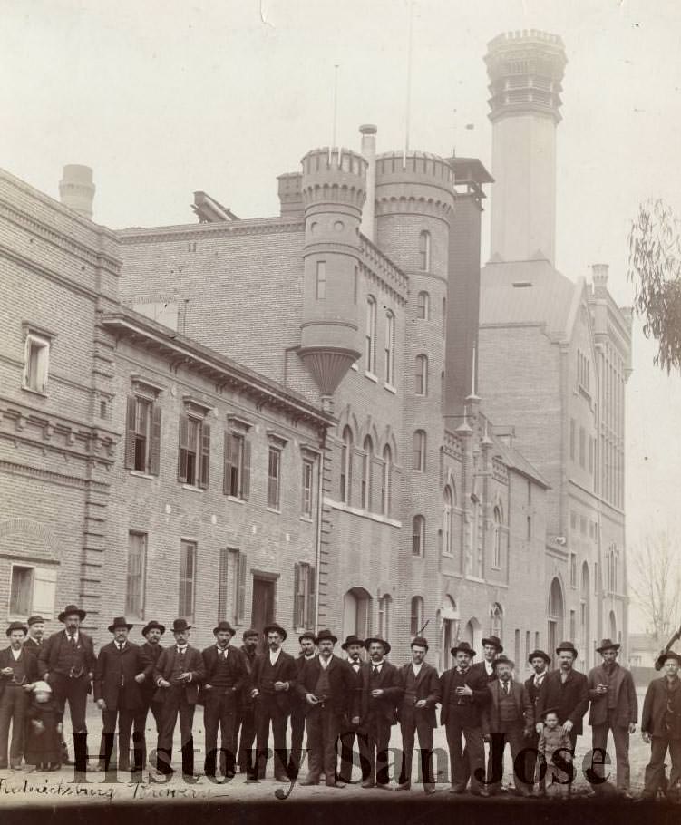 #35 Fredericksburg Brewery employees, 1895