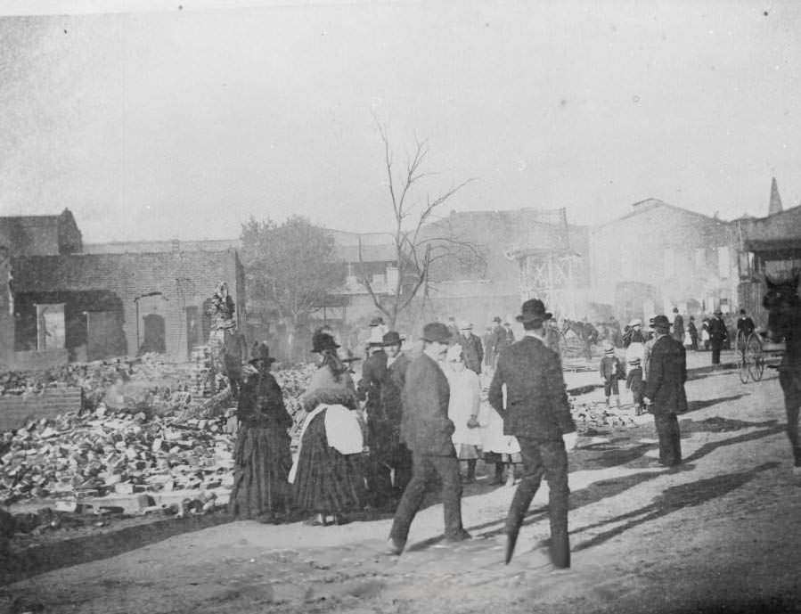 #13 Market Street Chinatown after 1887 fire