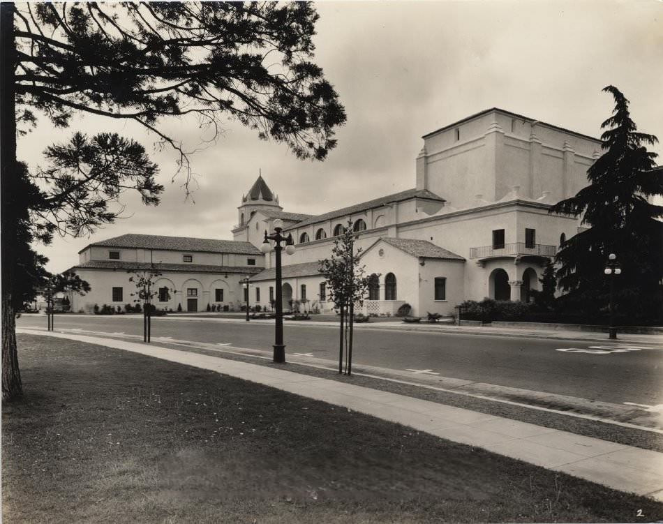 #2 Civic Auditorium, San Jose, located at West San Carlos Street near Market Street, 1937