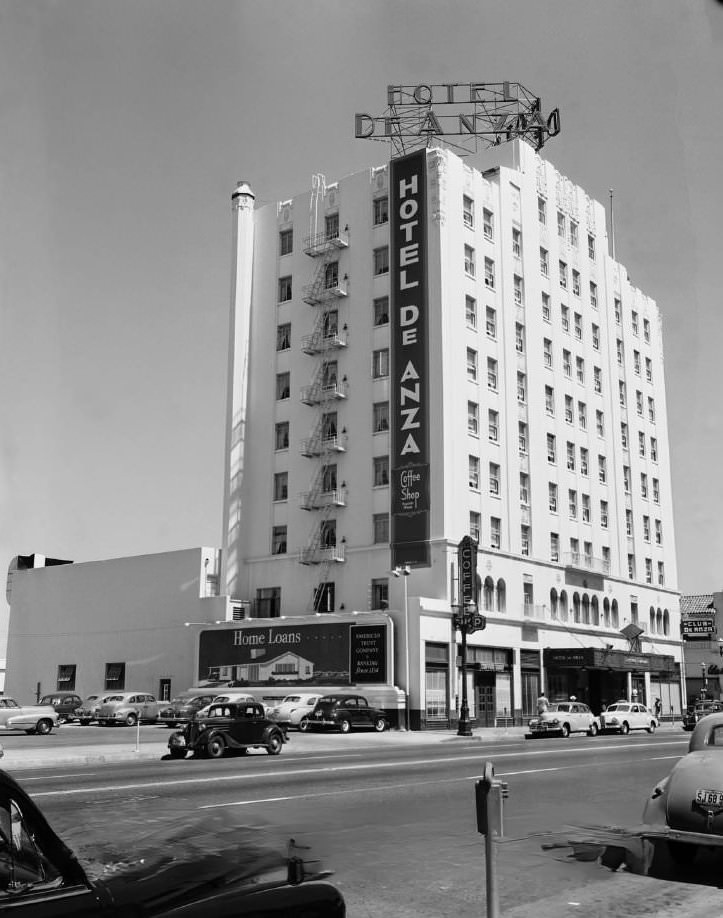 #98 Hotel De Anza, San Jose, California, 1949