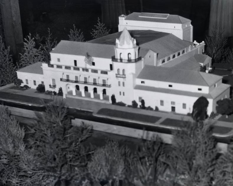 #36 Model of San Jose Civic Auditorium, 1951