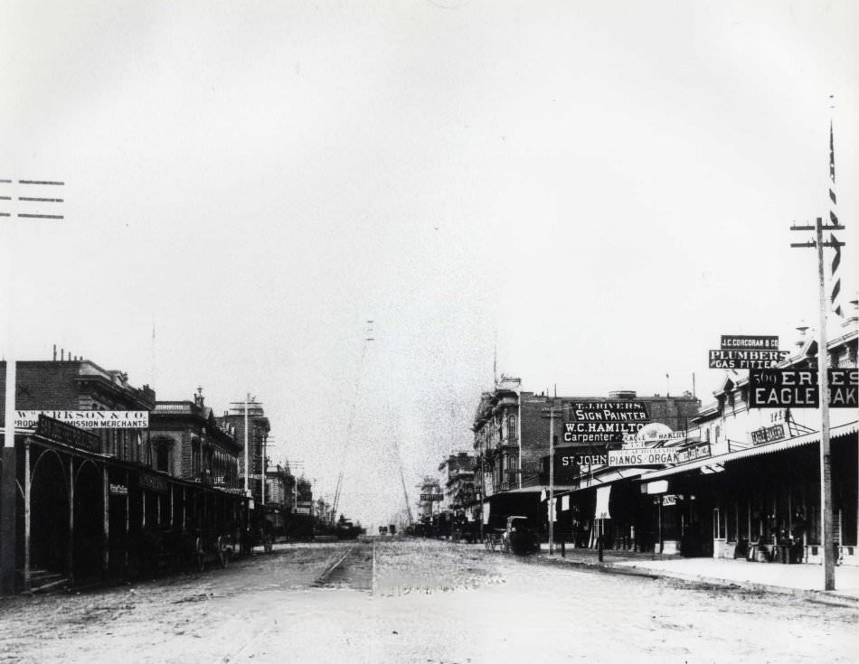 #16 Santa Clara Street, between Second and Third, 1882