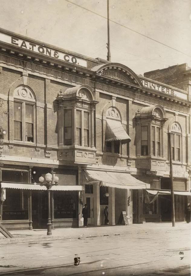 #41 Lyndon Block-Eaton and Eaton Printing Company 173 West Santa Clara Street San Jose, 1908