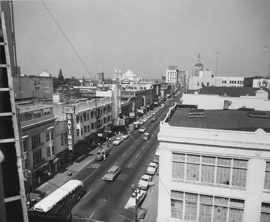 #68 South First Street, Looking North, 1959