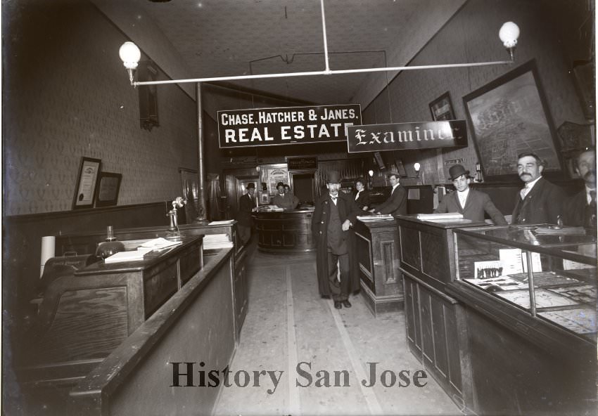 #49 Real Estate office in San Jose, California, 1890s