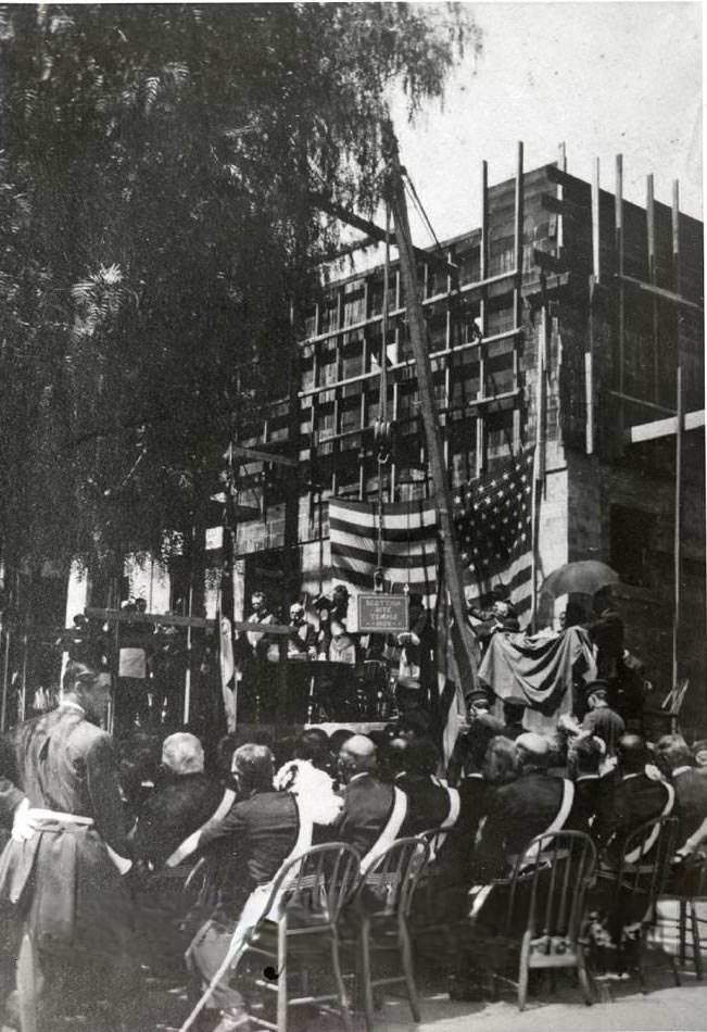 #48 Scottish Rite Temple – Cornerstone Ceremony, San Jose, 1909