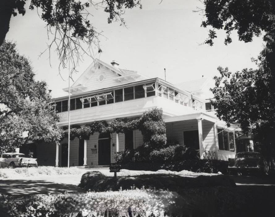 #38 The Alum Rock Sanitarium in east hills of San Jose catered to tuberculosis patients, 1958