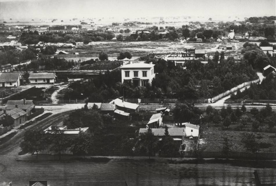 #23 Fallon House in distance, San Jose, 1868