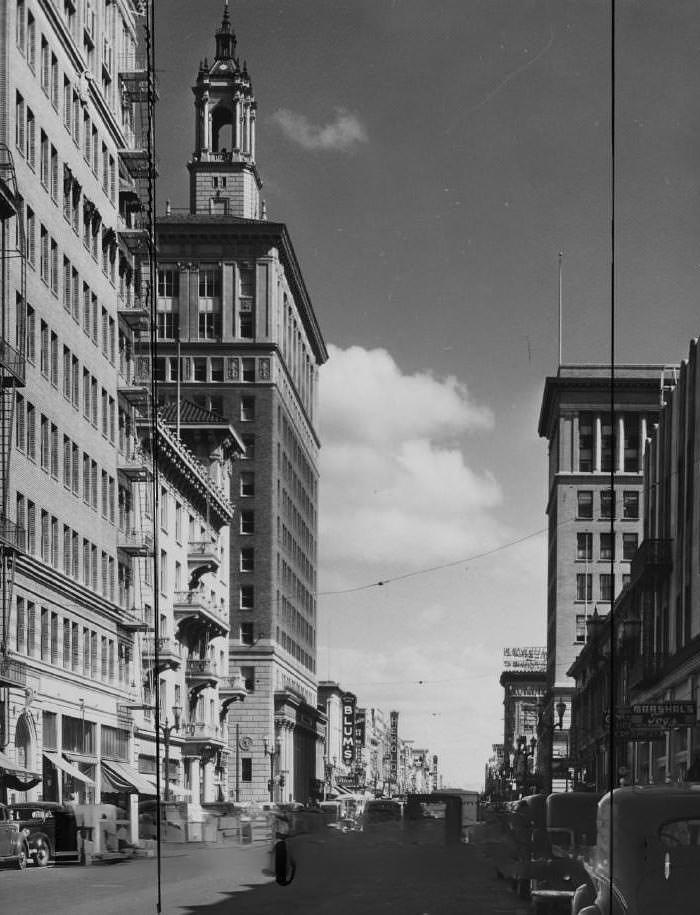 #49 First Street and Santa Clara Street, San Jose, 1937